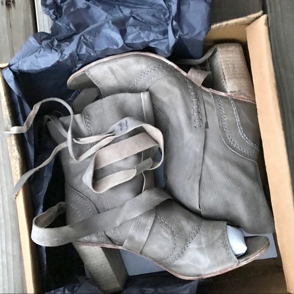 Free People “Daydream” Open Toe Boot - Picture 3 of 4